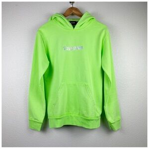 Talentless Neon Green Hoodie‎ Size Large